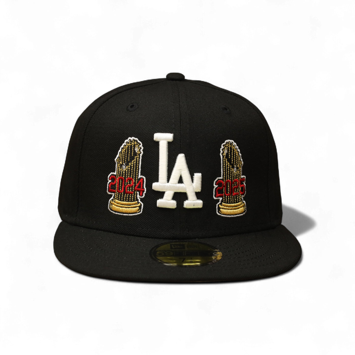 PRE-ORDER Fitted BLACK LA Trophies - NEW ERA