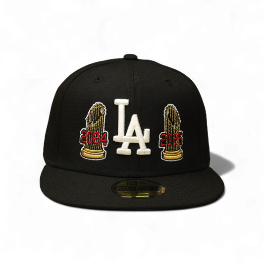 PRE-ORDER Fitted BLACK LA Trophies - NEW ERA