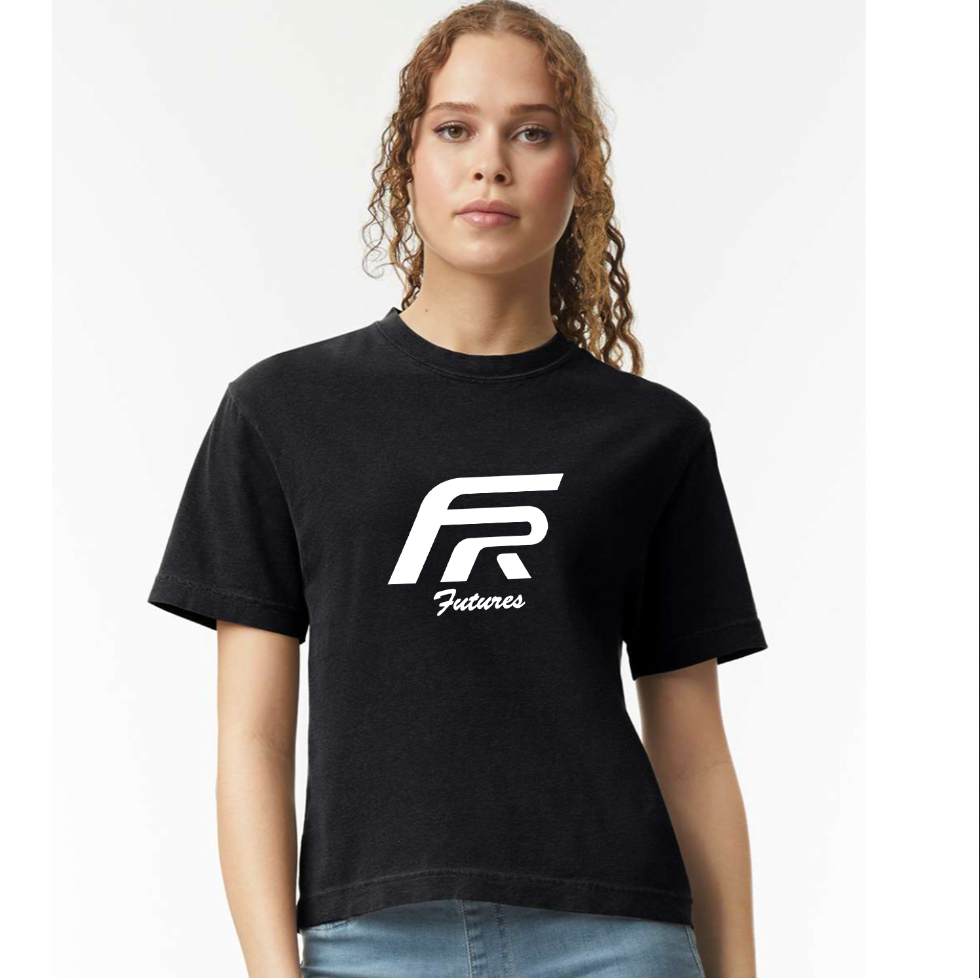 FR BOXY TEE Black
